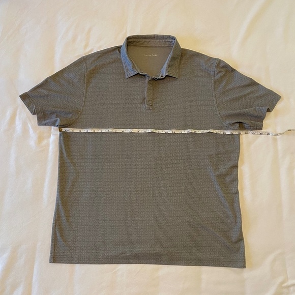 Travis Mathew- Grey Polo Shirt-Short Sleeve-Size Medium or Large? - Picture 6 of 9